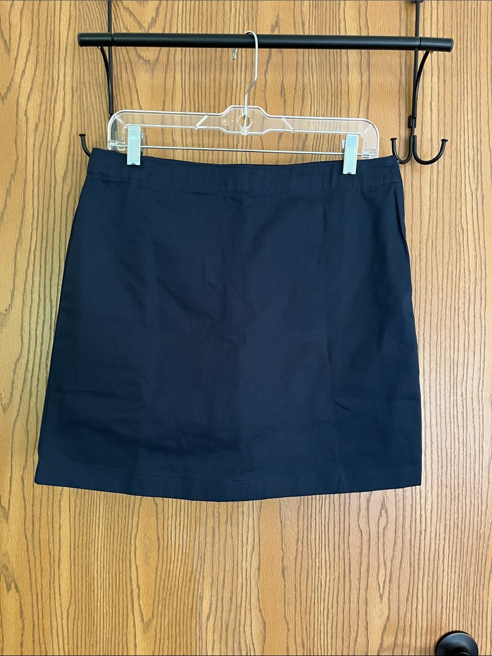 NWOT Lands’ End Skort Girls’ Sz 16 Navy Chino School Uniform; Above Knee